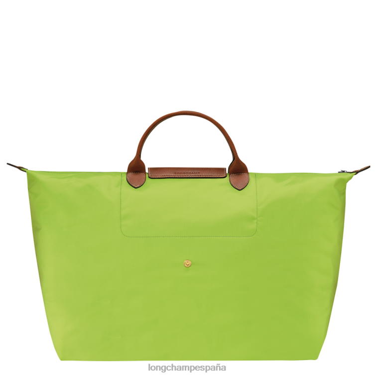 Longchamp bolsa de viaje original le pliage luz verde mujer bolsas 064LB806
