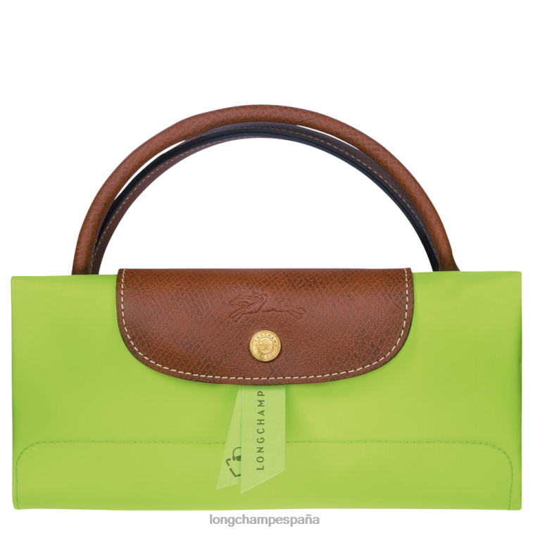 Longchamp bolsa de viaje original le pliage luz verde mujer bolsas 064LB806