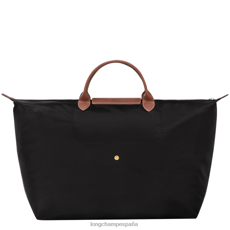 Longchamp bolsa de viaje original le pliage negro mujer bolsas 064LB805