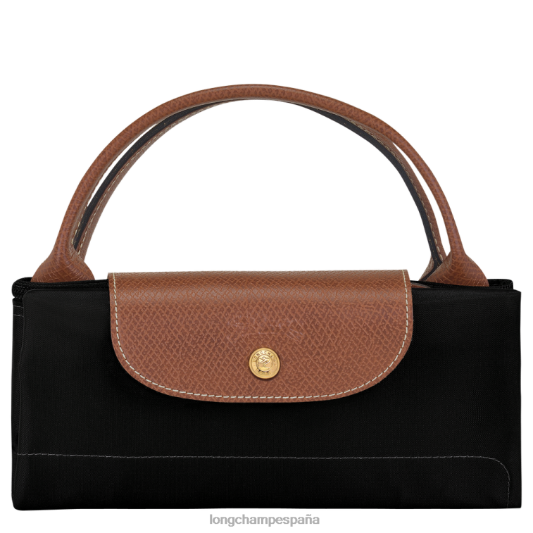 Longchamp bolsa de viaje original le pliage negro mujer bolsas 064LB805