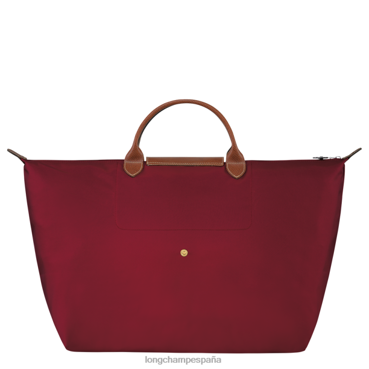 Longchamp bolsa de viaje original le pliage rojo mujer bolsas 064LB807
