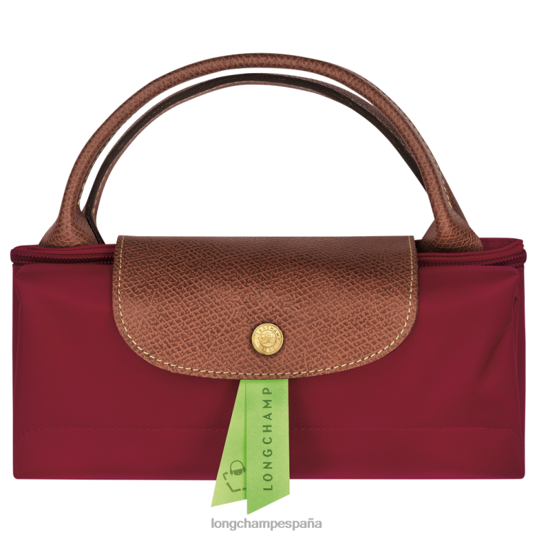 Longchamp bolsa de viaje original le pliage rojo mujer bolsas 064LB807