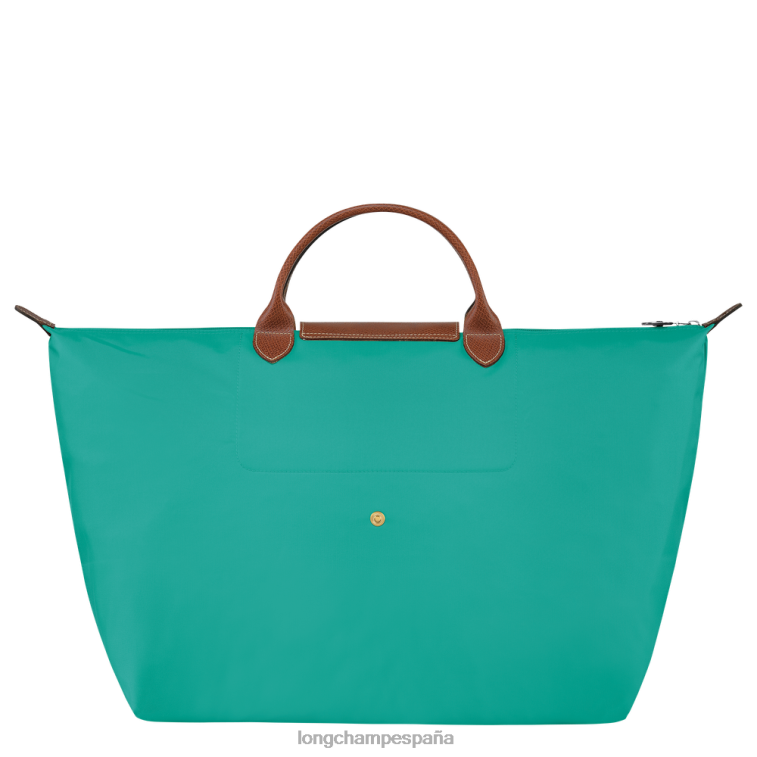 Longchamp bolsa de viaje original le pliage turquesa mujer bolsas 064LB809