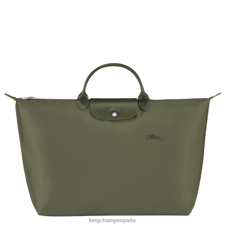 Longchamp bolsa de viaje verde le pliage bosque mujer bolsas 064LB787