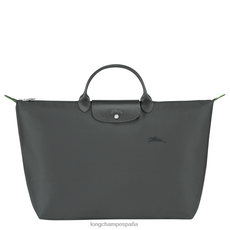 Longchamp bolsa de viaje verde le pliage grafito mujer bolsas 064LB789