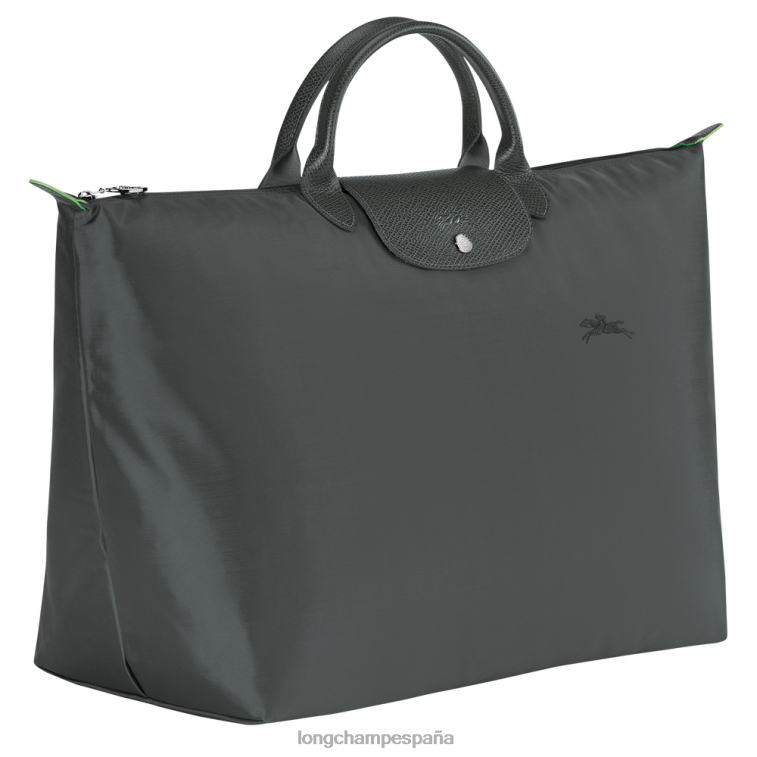 Longchamp bolsa de viaje verde le pliage grafito mujer bolsas 064LB789