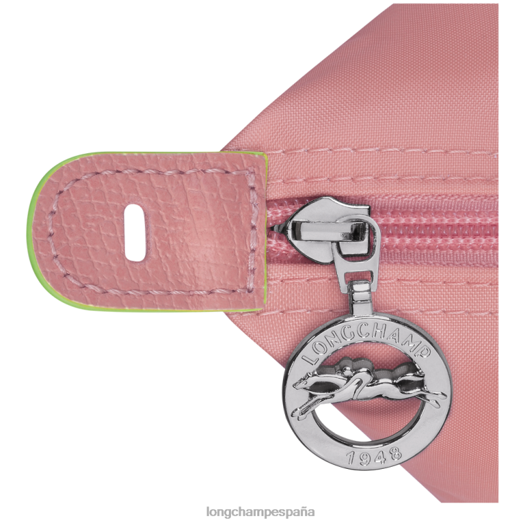 Longchamp bolsa de viaje verde le pliage rosa pétalo mujer bolsas 064LB792